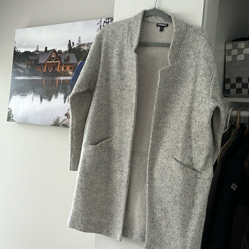 Gray coat